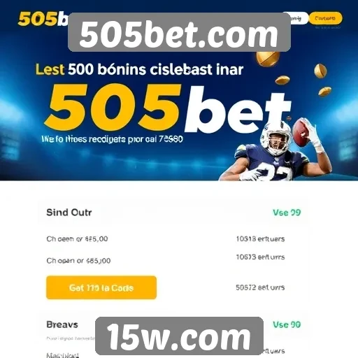 Promoções e bônus oferecidos pelo 505bet.com